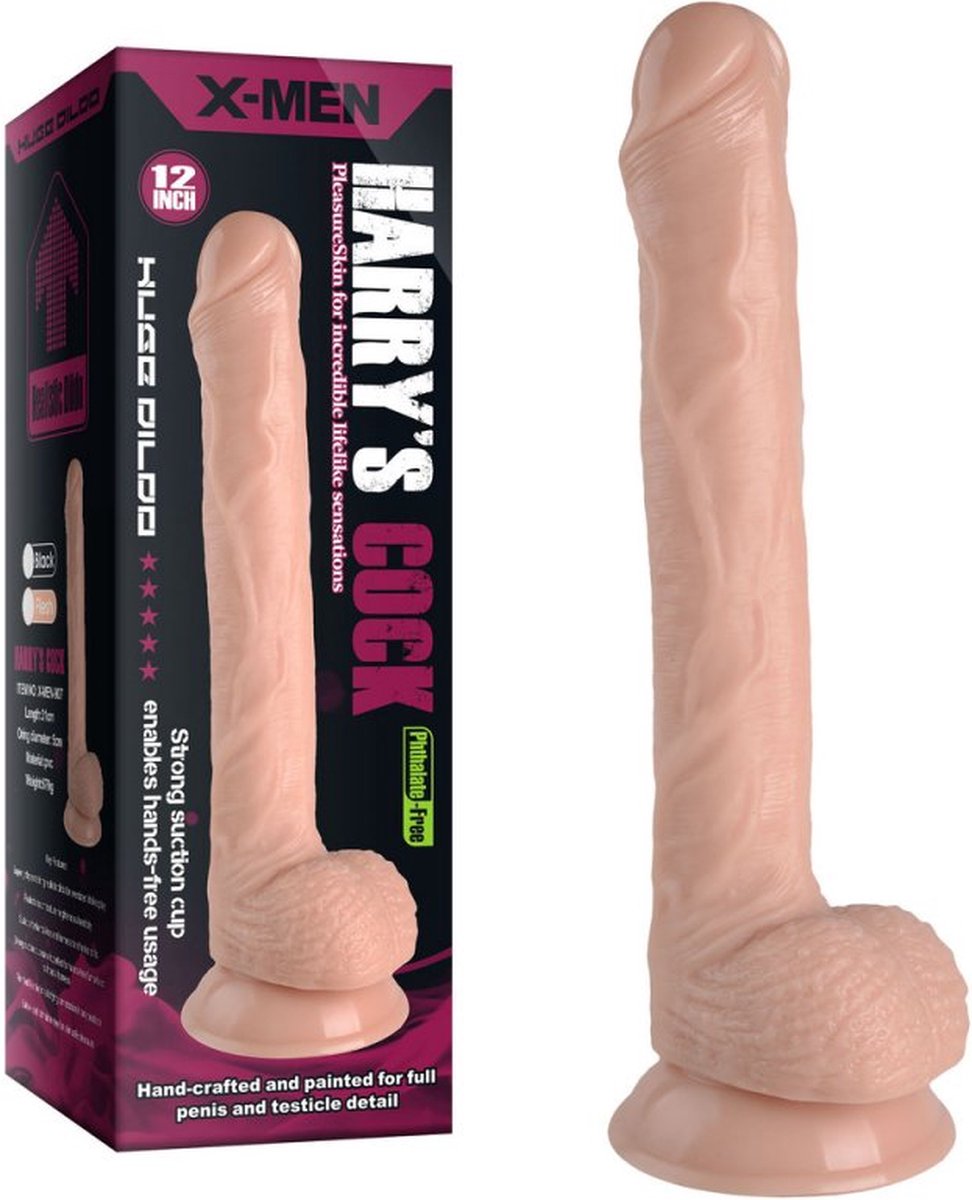 Goedkoopste 31 x 5 cm KG Dildo Hein Flesh