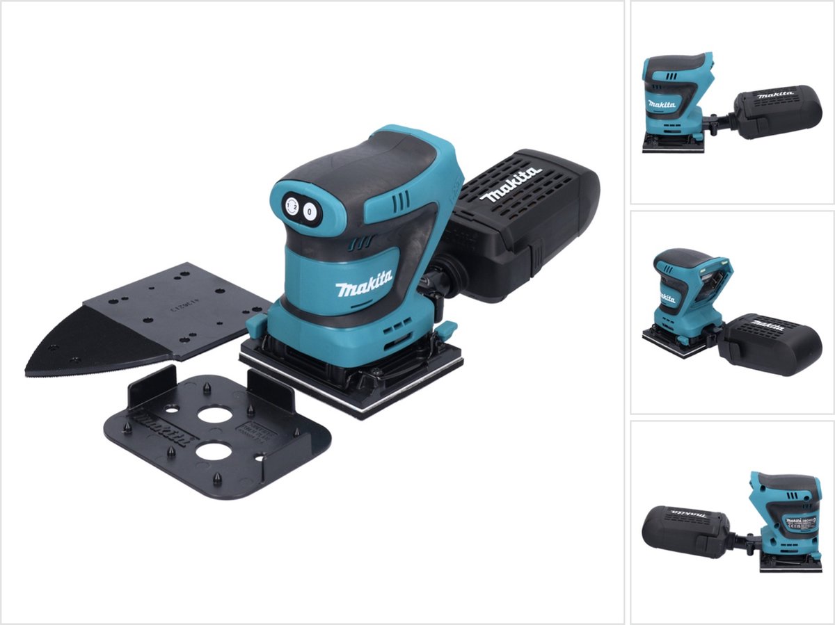 Makita DBO480ZJ Accubladschuurmachine 112x102mm 28000opm Solo 18V Li-Ion met koffer