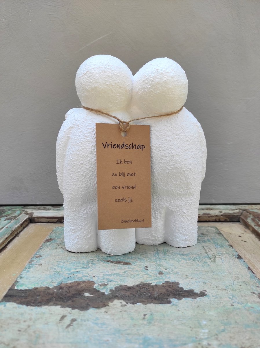 Beeld vriendschap | Beeld samen | Cadeau vriendschap