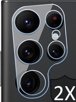 Camera Screenprotector geschikt voor Samsung Galaxy S24 Ultra - 2x Glas Screen Protector
