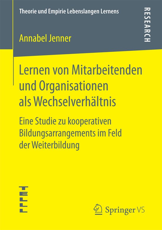 Lernen von Mitarbeitenden und Organisationen als Wechselverh ... - cover