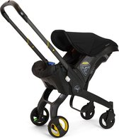 RSG® Happy Walker | Dubai - Multifunctionele 4-in-1 Kinderwagen - Autostoel en Buggy - Nieuwste Model - Kinderwagen voor Baby's - Geschikt voor Doona Isofix Base - Nitro Black