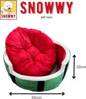 SNOWWY - Kattenmand in Watermeloen Vorm - Hoge Kwaliteit - 50 x 50 x 20 cm