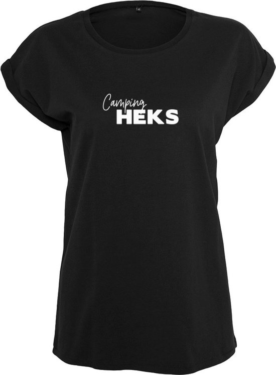 Camping Heks T-shirt dames 3XL - camping - kamperen - campingshirt - dames shirt - grappige shirts - campingkleding