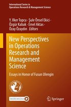 International Series in Operations Research & Management Science 326 - New Perspectives in Operations Research and Management Science
