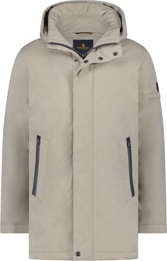 State of Art - Veste Beige Uni - Homme - Taille 4XL - Coupe Regular