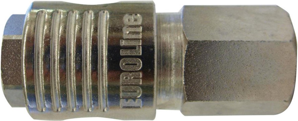 CriKo universele snelkoppeling voor compressor - Euro- en Orionkoppeling - 1/4" binnendraad - Max 16 bar