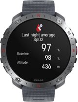 Polar Grit X2 Pro Premium Outdoor Smartwatch, Stone Grey S/L