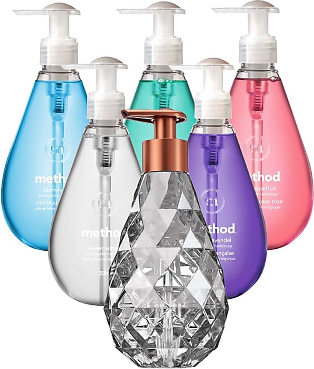 Method Handzeep met pomp set van 6 handzepen