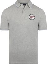 McGregor Poloshirt Tipping Polo With Badge Rf Mm231 9001 03 1200 Grey Melange Mannen Maat - 3XL