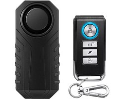 Fietsalarm met Afstandsbediening - Alarm voor Scooter, E Bike en Fatbike - Alarmsysteem Waterdicht - Fietsslot