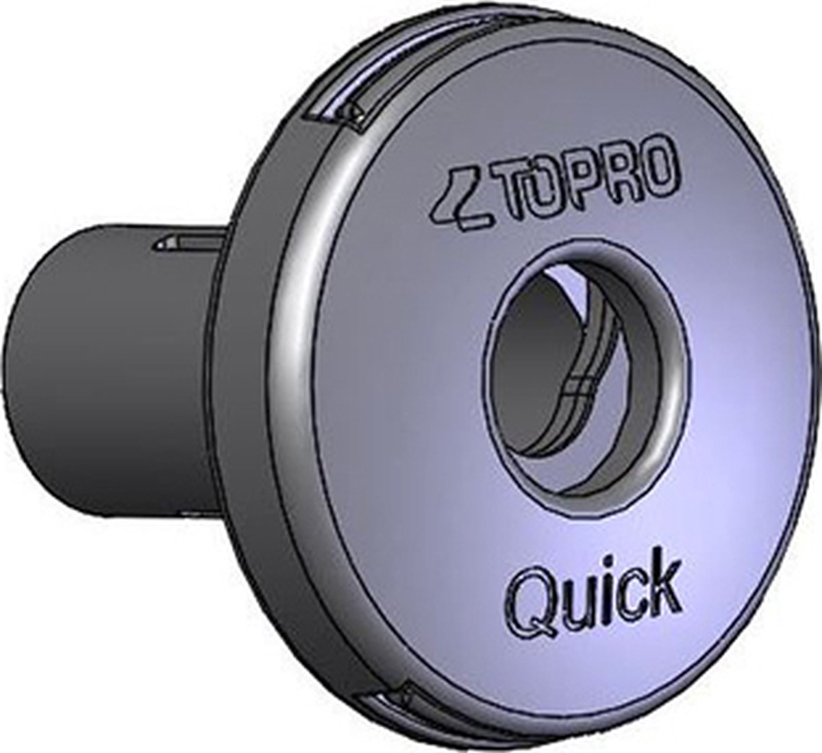 Goedkoopste Quick Release met lager, (klik systeem voor wiel) paar Troja Classic