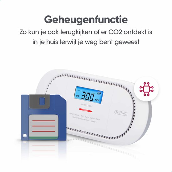 X-Sense XC01 Koolmonoxidemelder | Snel en Voordelig bestellen bij
