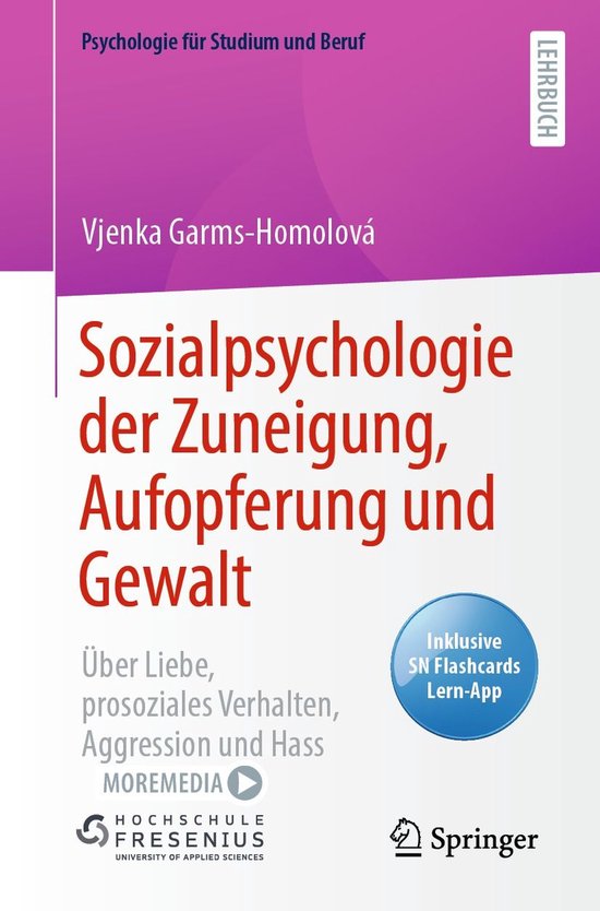 Psychologie für Studium und Beruf - Sozialpsychologie der Z ... - cover