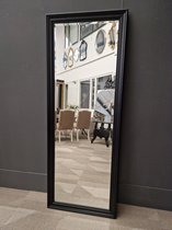 Spiegel Nino Zwart Buitenmaat 75x197cm