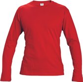 Cerva CAMBON T-shirt lange mouw 03040039 - Rood - 3XL