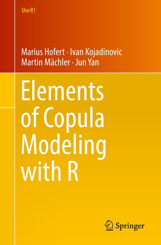 Use R! - Elements of Copula Modeling with R - cover