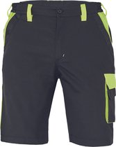 Cerva MAX VIVO shorts 03570028 - Zwart/Geel - 50
