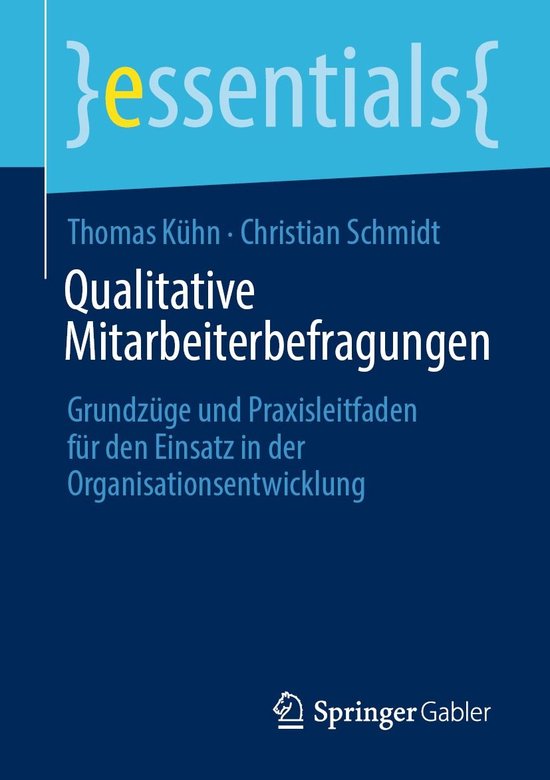 essentials - Qualitative Mitarbeiterbefragungen - cover