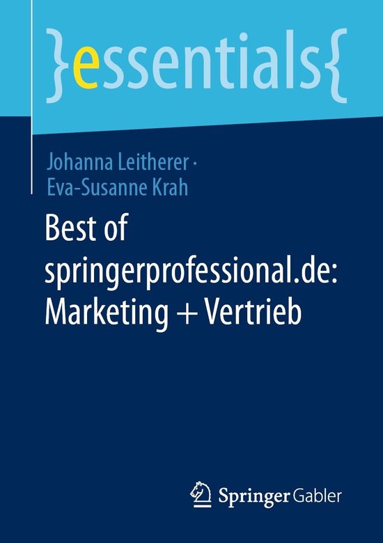 Business and Economics (German Language) - Best of springerp ... - cover