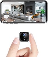 Spy camera wifi met app - Spy camera draadloos - Mini camera spy wifi - Mini camera draadloos - Spionage camera draadloos klein - ‎10 x 5 x 5 cm; 64g