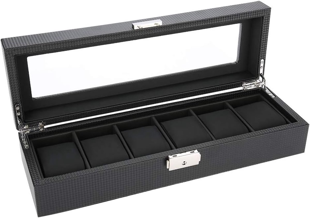horlogebox - horlogekussen, horlogekast \ horloge doos 11.5D x 35W x 8H centimetres