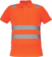 Cerva JAEN high-vis polo-shirt 03050052 - HV Oranje - M