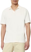 Marc O'Polo Regular Cotton Linen Mix Poloshirt Mannen - Maat XL