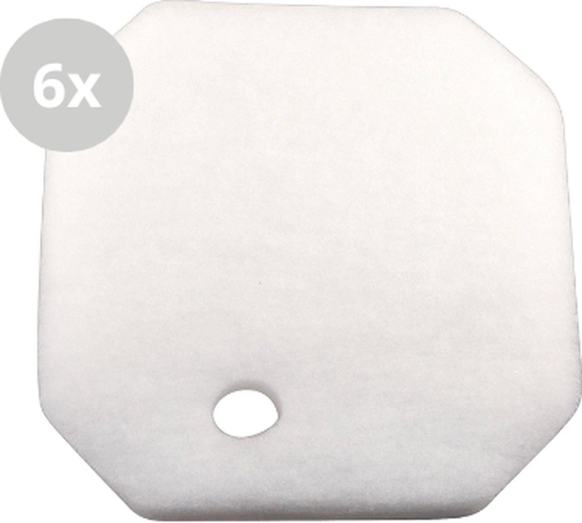 Geschikt voor Eheim experience 150/250 - 6x filterfleece / filtervlies