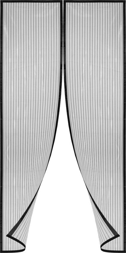 Magnetische Deurhor - 120 x 240 cm - Insectenhor Horgordijnen - Hordeuren - Deurgordijn - Vliegengordijn Magnetisch - Lamellenhor Zonder Boren - Merkloos