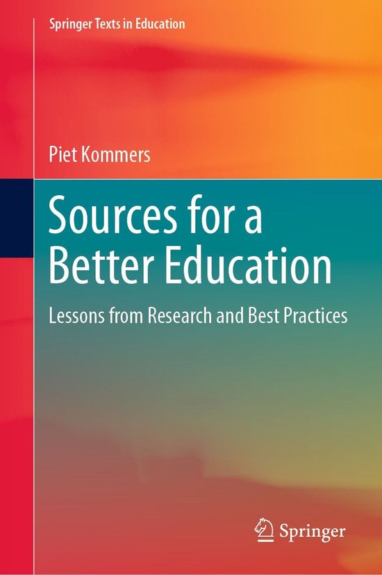 Springer Texts in Education - Sources for a Better Education - cover