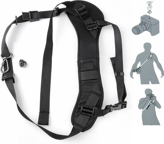 Sangle D'appareil Photo Universelle En Néoprène, Convient Pour Sony