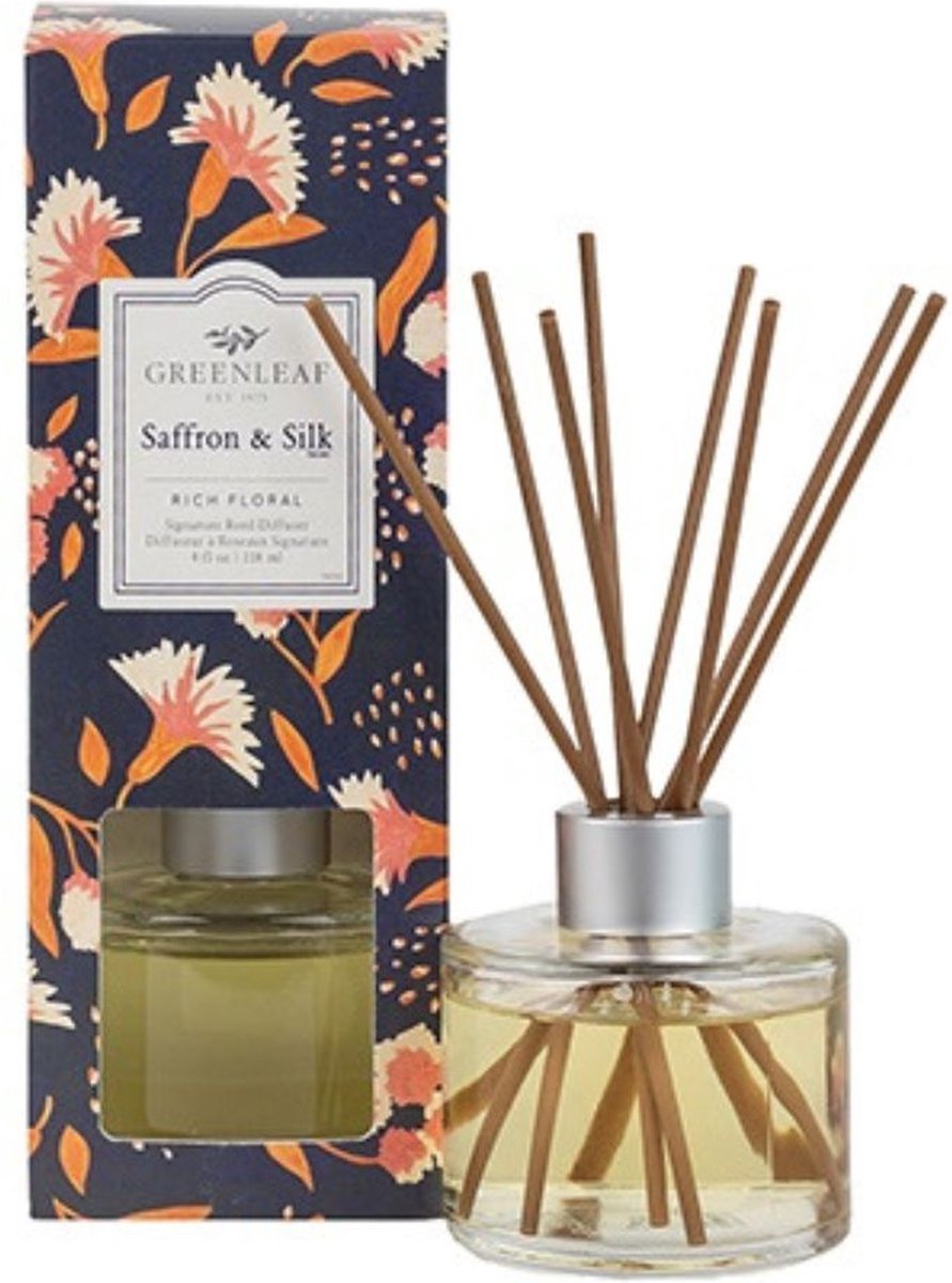 Greenleaf Geurstokjes Saffron & Silk