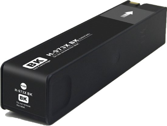 Inktcartridges Geschikt voor HP 973 | 1x Zwart Geschikt voor HP Pagewide Pro 452dn, 452dw, 477dn, 477dw, 477dwt, 552dw, 577dw, 577z