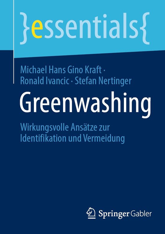 Business and Economics (German Language) - Greenwashing - cover