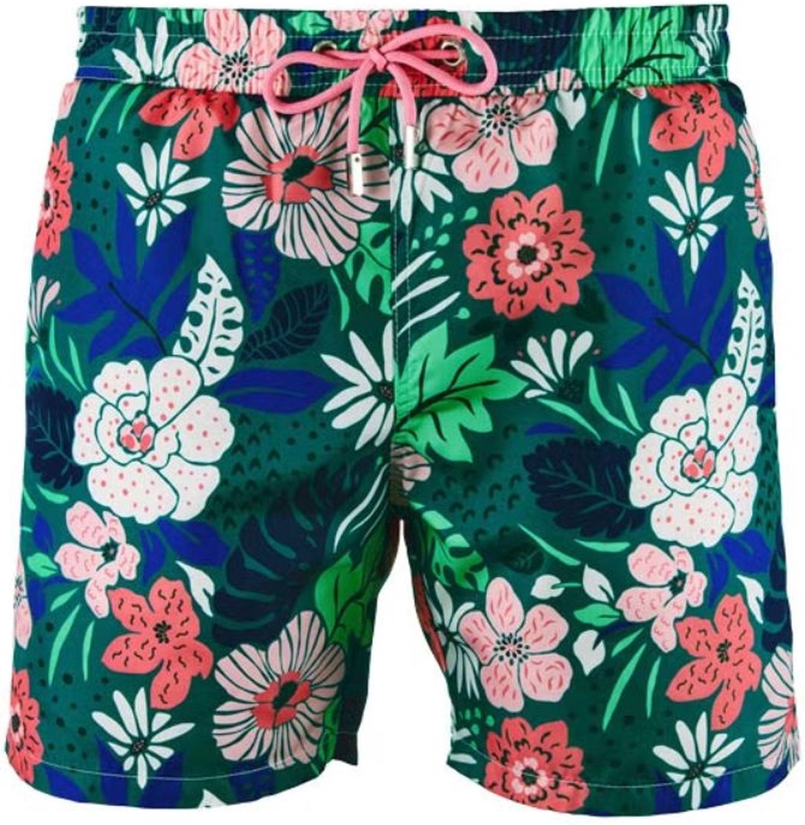 Moustard London Heren Zwembroek Bloemen Print – Zwemshort Sneldrogend – Strand & Vakantie – Maat S t/m XXL