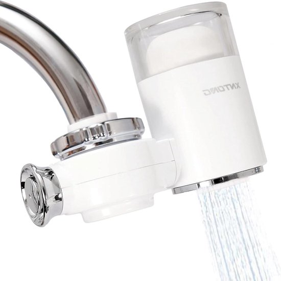 Drinkwaterfilter, kalkfilter en waterfilter voor het verwijderen van chloor, zware metalen en slechte smaak