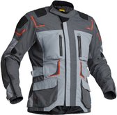 Lindstrands Textile Jacket Myrvik Light Grey Black Orange 58 - Maat - Jas
