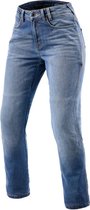 REV'IT! Jeans Victoria 2 Ladies SF Classic Blue Used L32/W28 - Maat - Broek