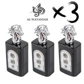 AL WATANIAH ETERNAL PARFUME QAHIR - Inspiré YSL Eay De Parfum, 3 x 100ml