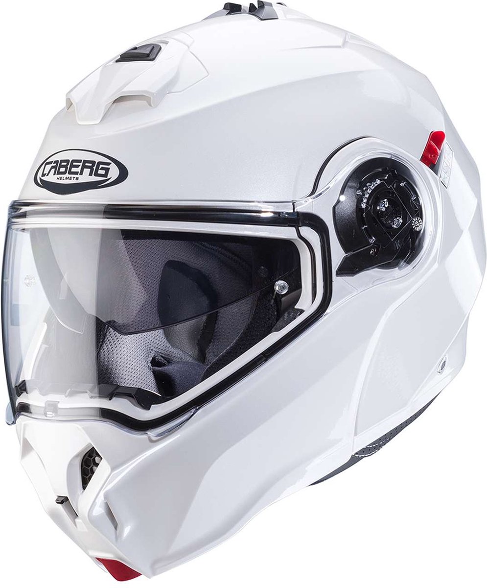 Caberg Duke Evo White XS - Maat XS - Helm