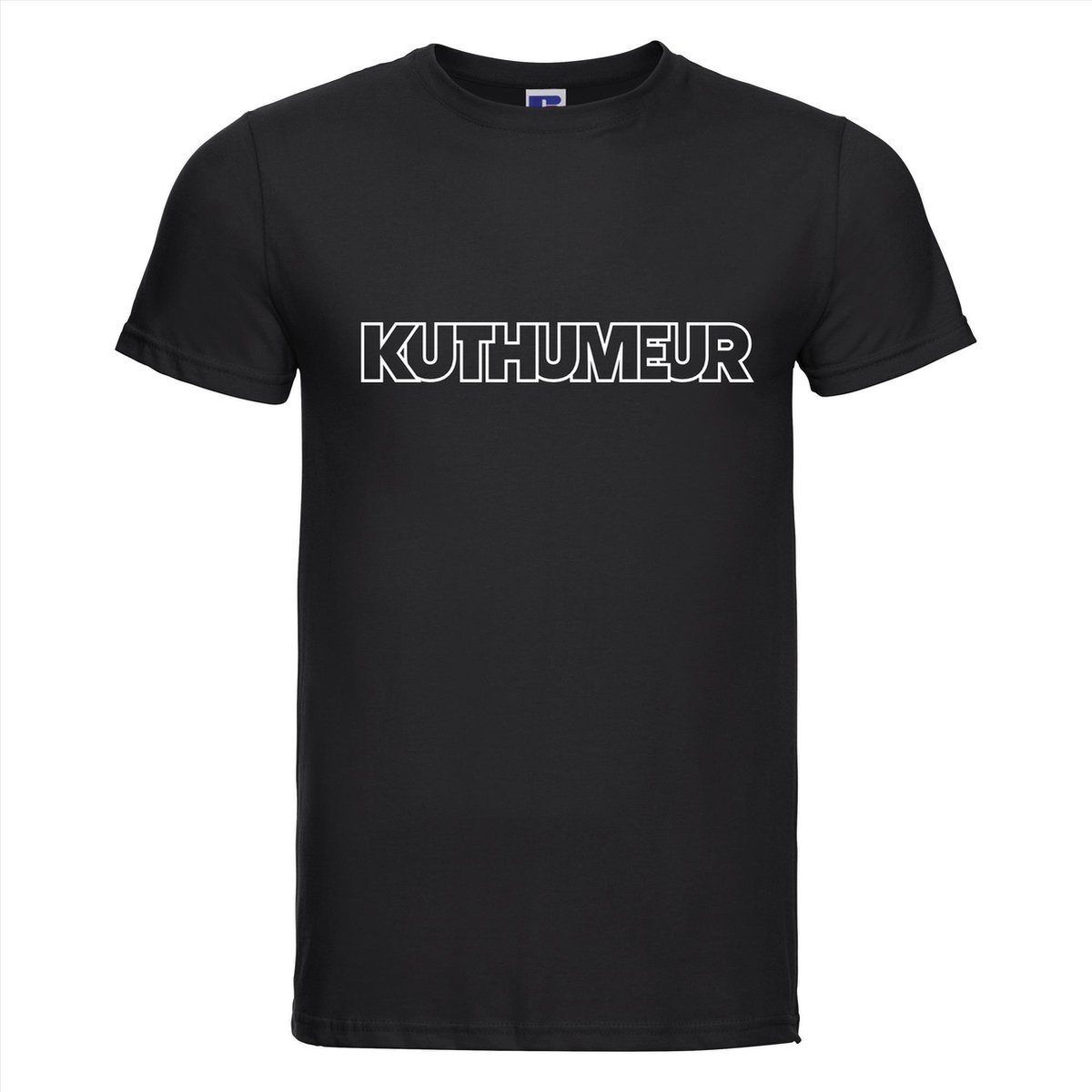 Kut humeur T-shirt - 100% Katoen - Maat 2XL - Classic Fit - Zwart