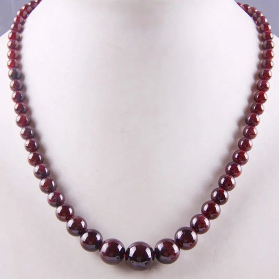 N3 Collecties Natuurlijke Granaat Ketting