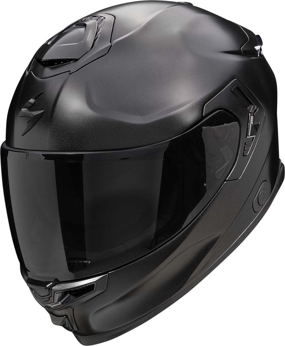 Scorpion EXO-GT SP AIR Solid Matt Pearl Black Xl XL - Maat XL - Helm