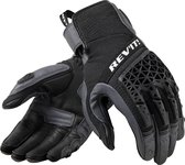 REV'IT! Gloves Sand 4 Grey Black 3XL - Maat 3XL - Handschoen