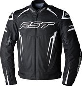 RST Tractech Evo 5 Black White Black Textile Jacket 54 - Maat - Jas