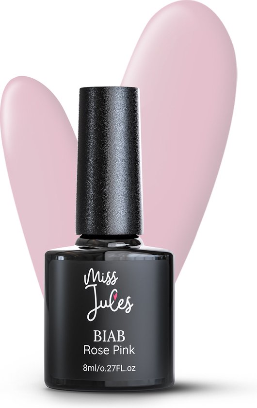 Miss Jules® BIAB – Builder in a Bottle – BIAB Nagel Builder Gel - Licht roze - HEMA & TPO Free