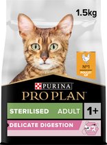 Pro Plan Cat Sterilized Adult 1+ - Riche en Kip - Nourriture pour chat - 1,5 kg
