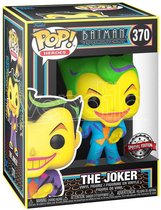POP! Heroes The Joker Black light Glow Blue suit 370 The Animated Series Exclusive