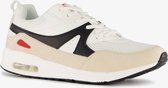Osaga heren sneakers met airzool beige wit - Maat 43